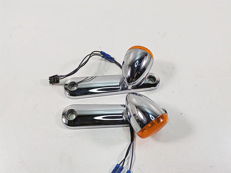 2006 Harley Touring FLHXI Street Glide Front Blinker Turn Signal Set 69278-06 {{ shop.shopifyCountryName }} - Mototech271