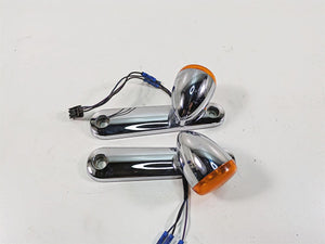 2006 Harley Touring FLHXI Street Glide Front Blinker Turn Signal Set  69278-06 | Mototech271