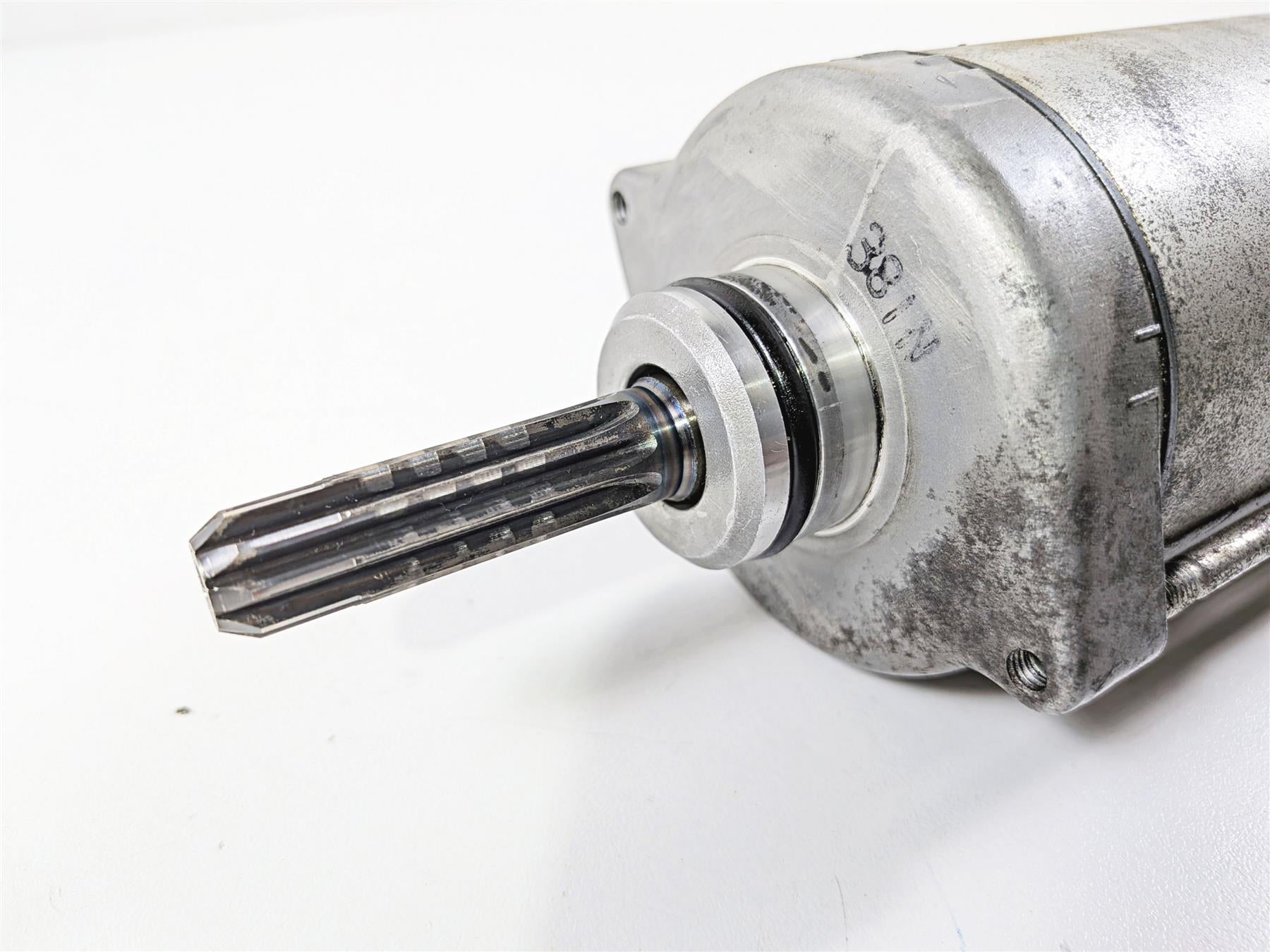 2014 Suzuki M109R VZR1800 Boulevard Mitsuba Engine Starter Motor 31100-48G00 {{ shop.shopifyCountryName }} - Mototech271