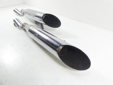 2007 Honda VTX1800 T1 Cobra Slash Cut Slip On Exhaust Pipe Mufflers 1176SC {{ shop.shopifyCountryName }} - Mototech271