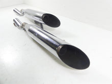 Load image into Gallery viewer, 2007 Honda VTX1800 T1 Cobra Slash Cut Slip On Exhaust Pipe Mufflers 1176SC | Mototech271
