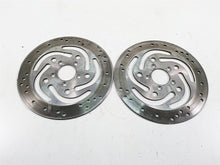 Load image into Gallery viewer, 2006 Harley Touring FLHTCUI Electra Glide Front Brake Disc Rotor Set 44156-00 | Mototech271
