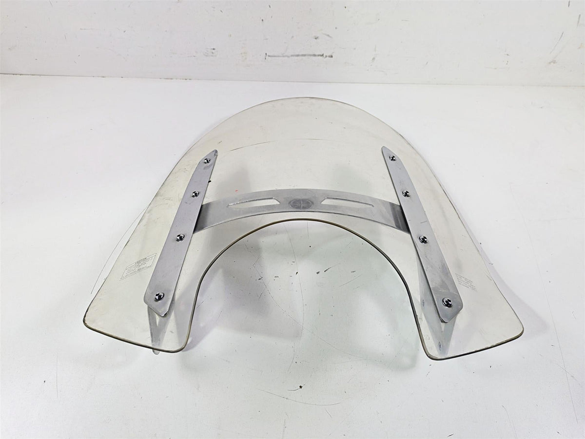 2008 Yamaha XVS1300 V-Star Tourer Wind Shield Screen & Mounts 3D8-F83H0-V0-00 {{ shop.shopifyCountryName }} - Mototech271