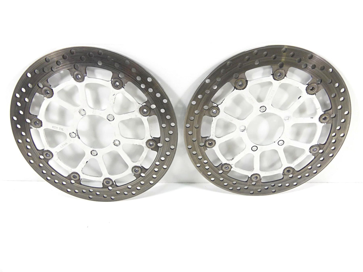 2012 Ducati Monster 1100 EVO Front Brembo Brake Rotor Disc Set 49241011A {{ shop.shopifyCountryName }} - Mototech271