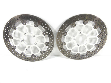 2012 Ducati Monster 1100 EVO Front Brembo Brake Rotor Disc Set 49241011A {{ shop.shopifyCountryName }} - Mototech271