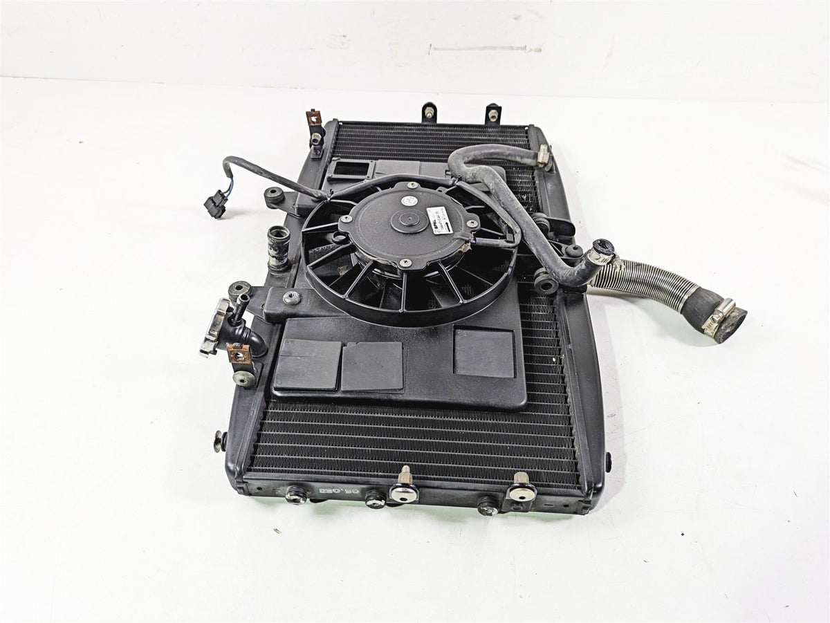 2006 Triumph Rocket 3 Radiator Fan Hoses Reservoir T2108307 {{ shop.shopifyCountryName }} - Mototech271