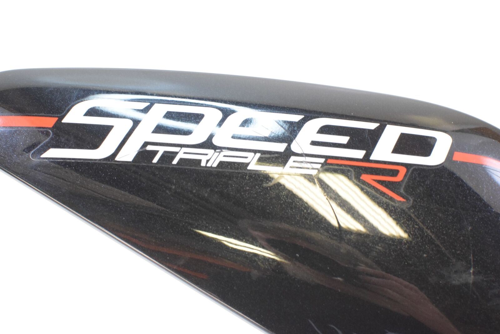 2013 Triumph Speed Triple 1050 R Left Upper Radiator Cover T2103055 {{ shop.shopifyCountryName }} - Mototech271