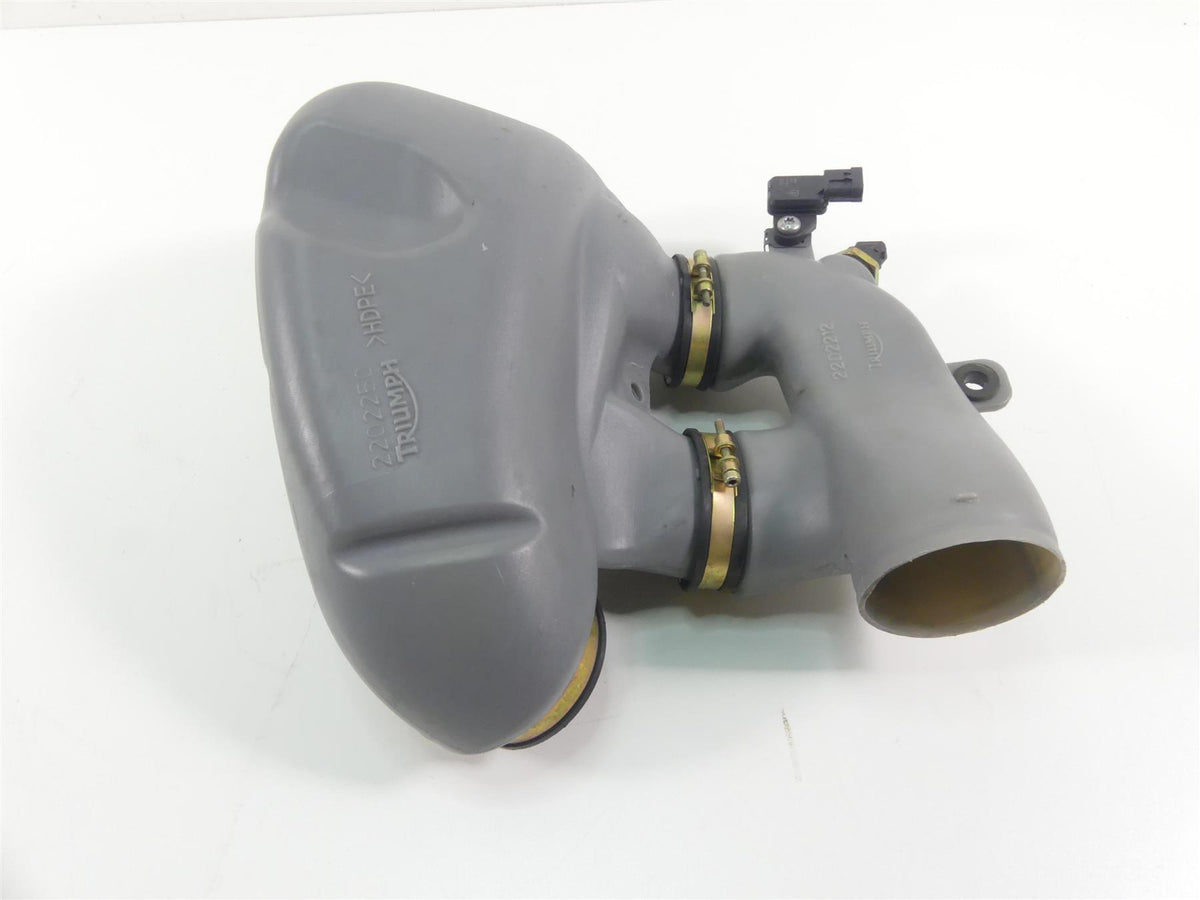 2013 Triumph Rocket 3 Touring Side Air Inlet Tube Duct Manifold Box T2202250 {{ shop.shopifyCountryName }} - Mototech271