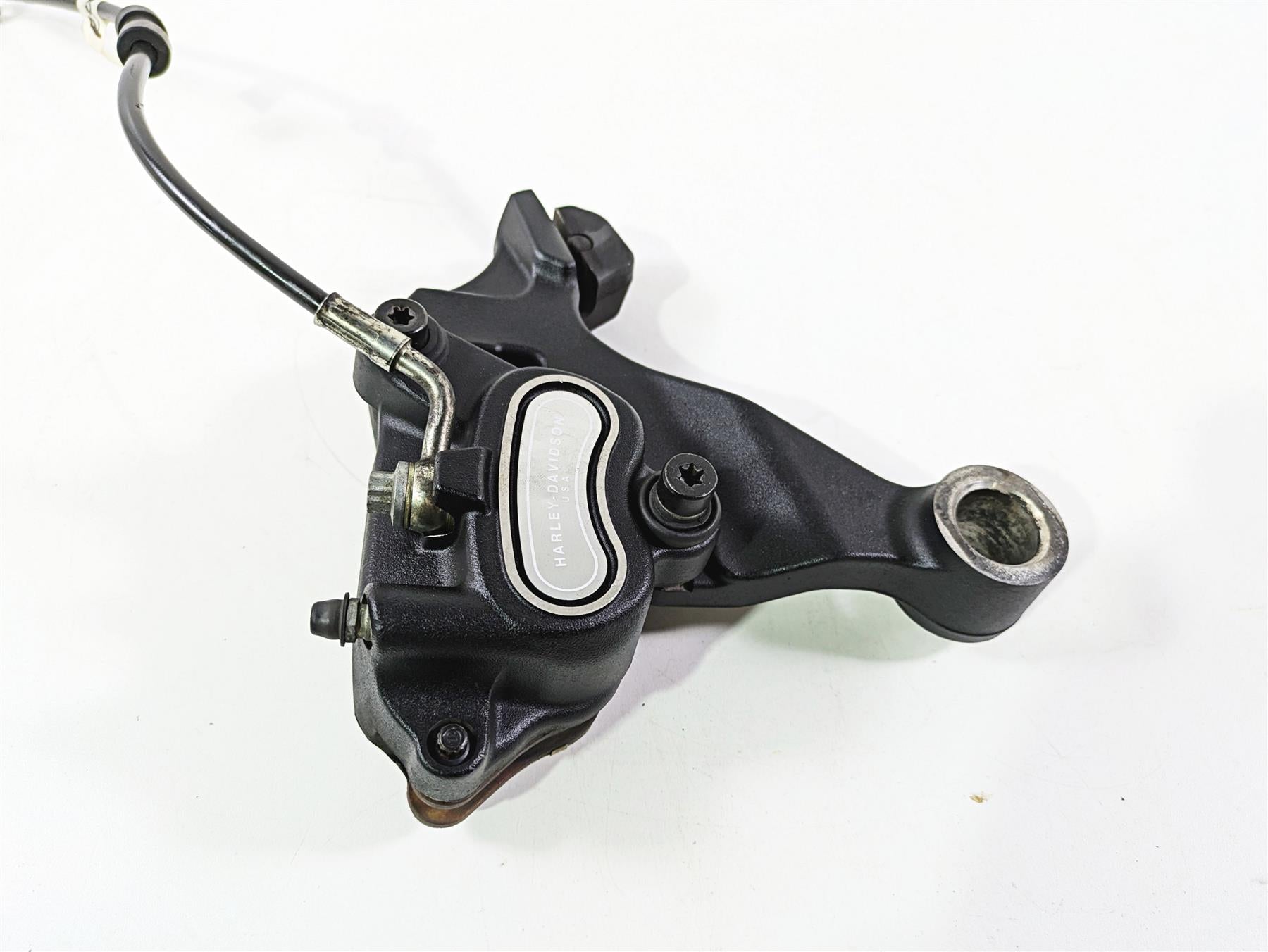 2017 Harley Dyna FXDB Street Bob Rear Brake Caliper + Mount 40908-08 {{ shop.shopifyCountryName }} - Mototech271