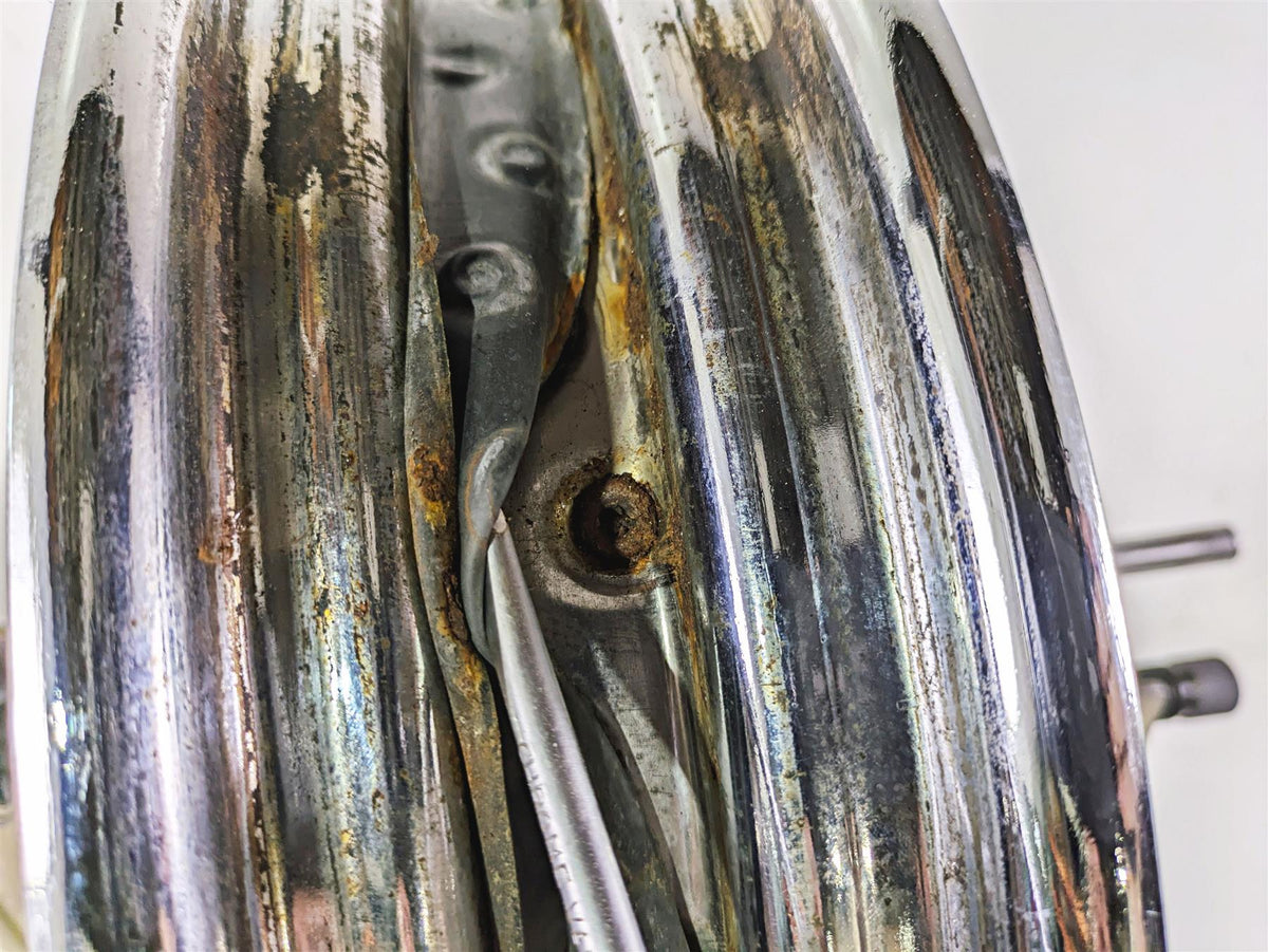 2002 Harley Dyna FXDL Low Rider Straight 16x3 Rear Wheel Spoke Rim 40975-05A {{ shop.shopifyCountryName }} - Mototech271