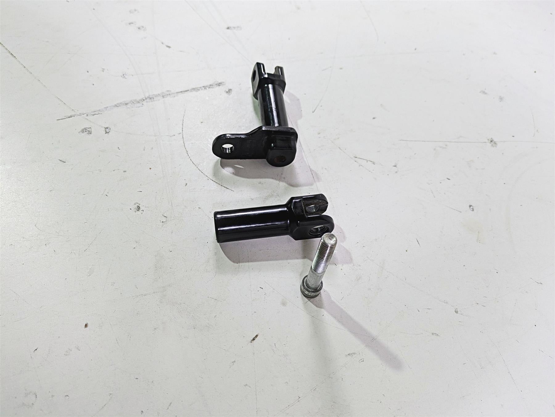 2017 Harley FLS Softail Slim Rear Footpeg Foot Peg Mounts Set 50932-08 {{ shop.shopifyCountryName }} - Mototech271
