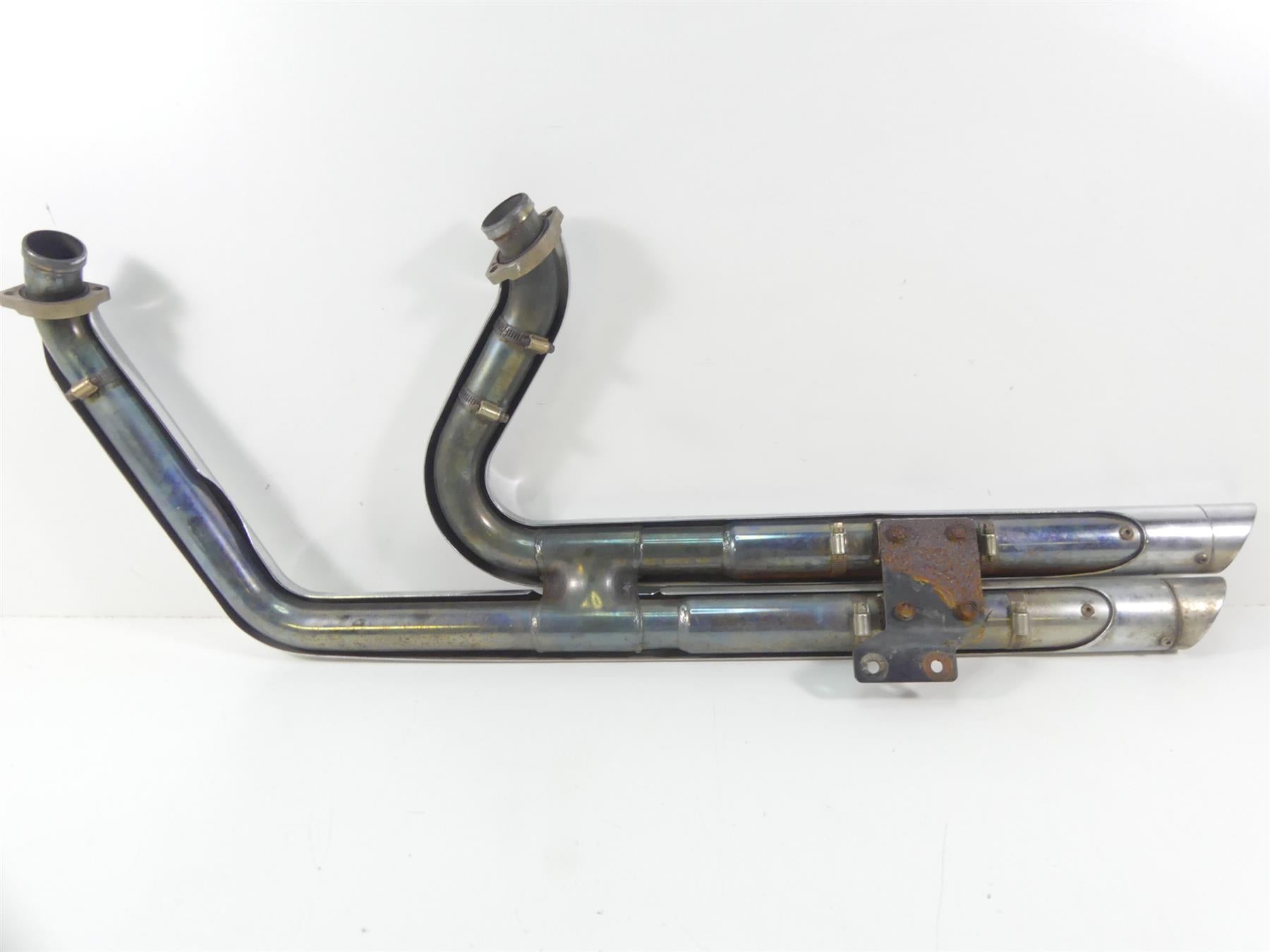 2004 Harley Softail FLSTFI Fat Boy Vance Hines Exhaust Header + Muffler 18002137 {{ shop.shopifyCountryName }} - Mototech271