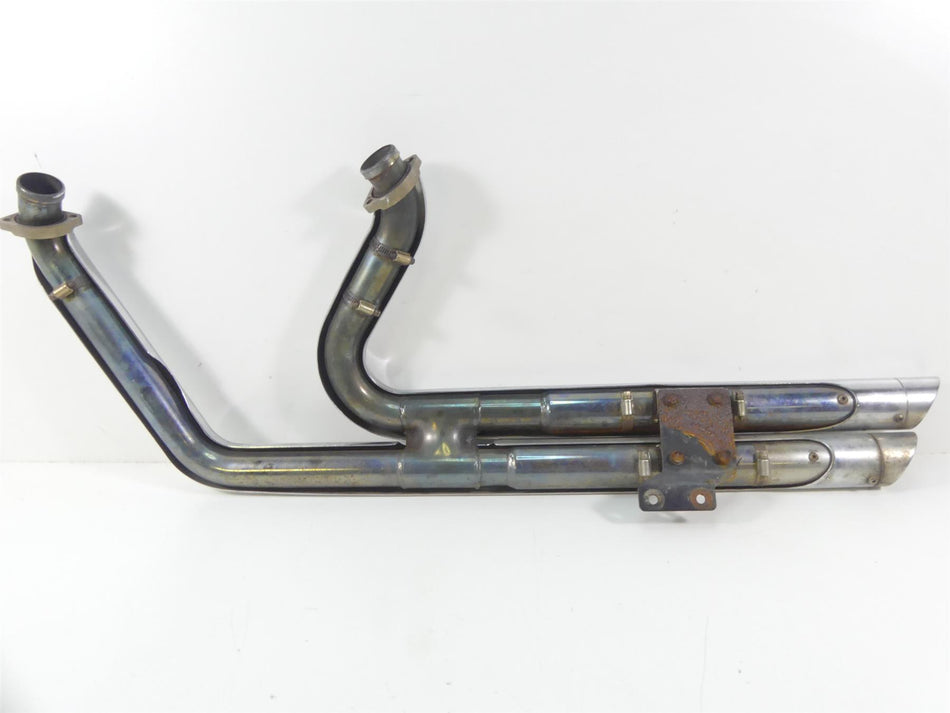 2004 Harley Softail FLSTFI Fat Boy Vance Hines Exhaust Header + Muffler 18002137 {{ shop.shopifyCountryName }} - Mototech271
