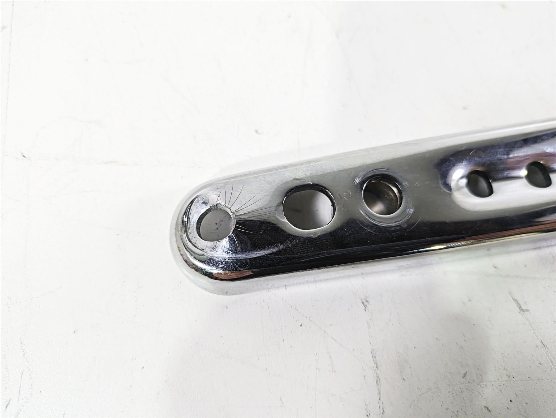 2005 Harley Softail FLSTFSE CVO Fat Boy Rear Right Chrome Brace Strut 60117-05 {{ shop.shopifyCountryName }} - Mototech271