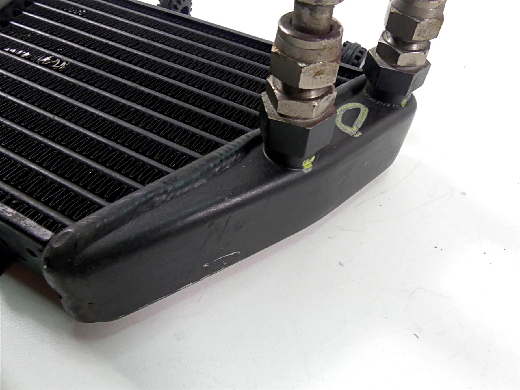 2008 Ducati 848 SBK Oil Cooler Radiator & Lines 54840781A {{ shop.shopifyCountryName }} - Mototech271