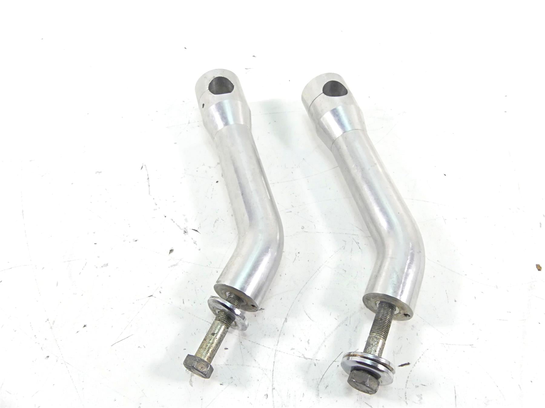 2009 Big Dog K9 9" Tall Lean Back Aluminum Handlebar Holder Riser Set for 1" Bars {{ shop.shopifyCountryName }} - Mototech271