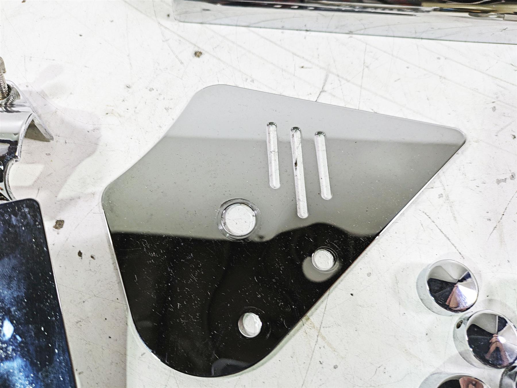 2002 Honda VTX1800 Retro Cobra Aftermarket Chrome Cover Set 06-0652 06-0650 {{ shop.shopifyCountryName }} - Mototech271