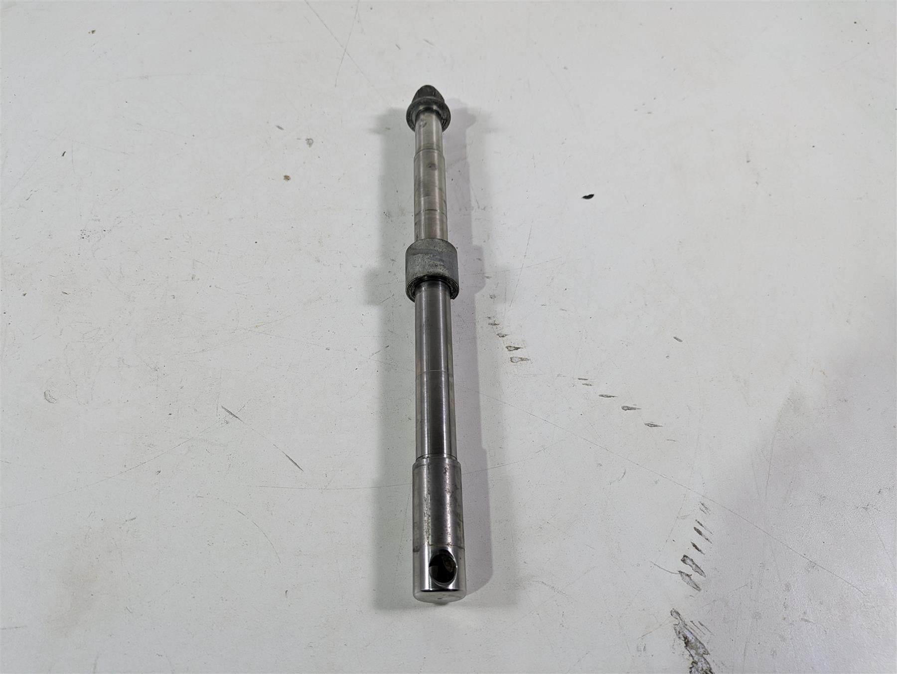 2003 Harley FLSTC Softail Heritage 100th Front Axle Wheel Spindle 3/4" 41584-86A {{ shop.shopifyCountryName }} - Mototech271