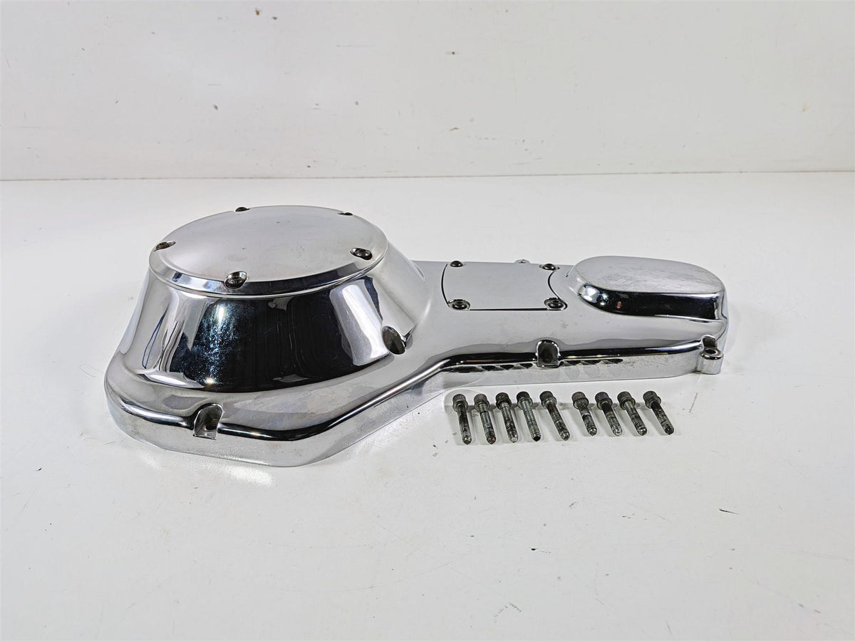 2001 Harley FLHRCI Road King Outer Primary Drive Clutch Cover 60685-99 {{ shop.shopifyCountryName }} - Mototech271