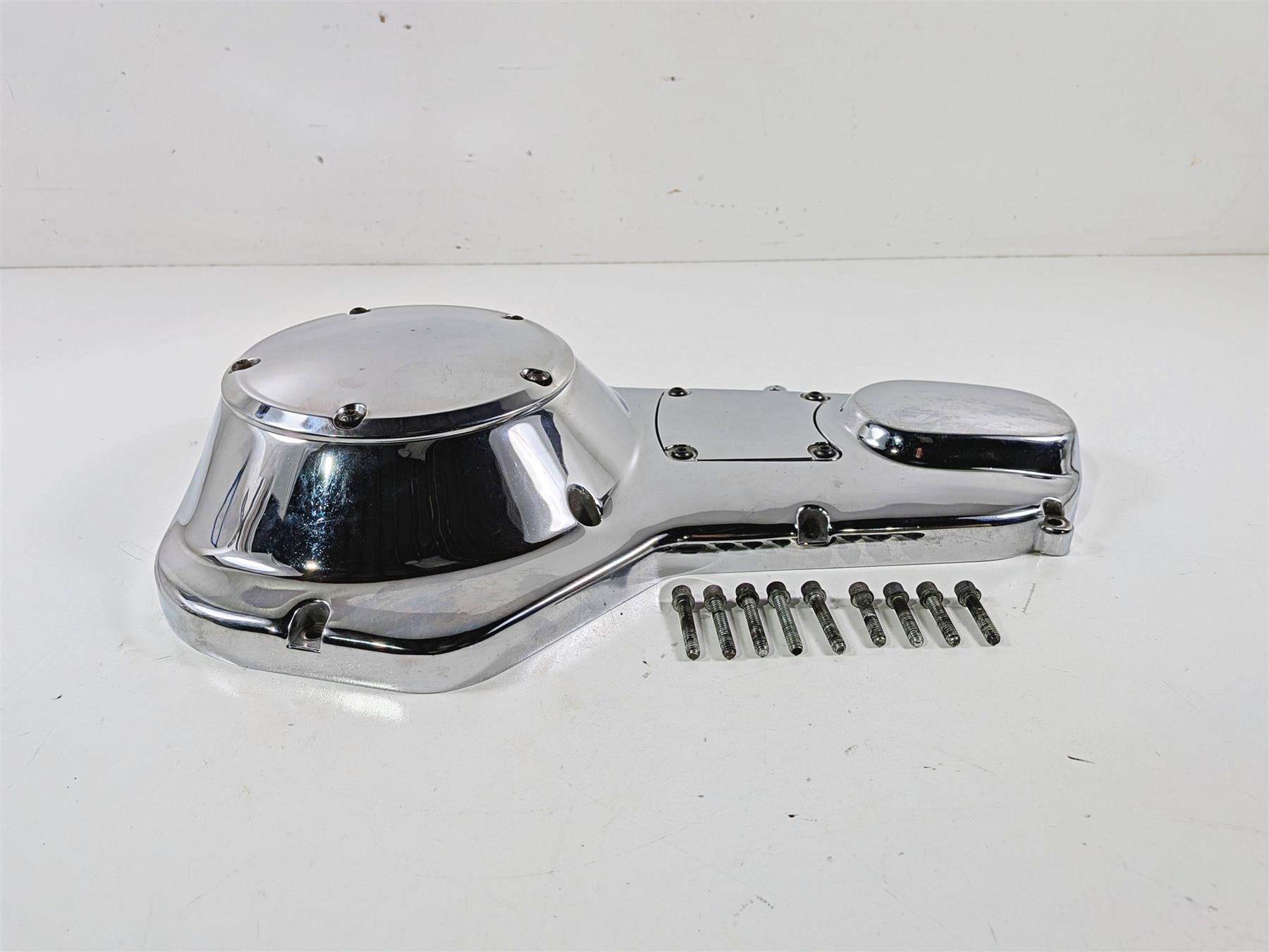 2001 Harley FLHRCI Road King Outer Primary Drive Clutch Cover 60685-99 {{ shop.shopifyCountryName }} - Mototech271