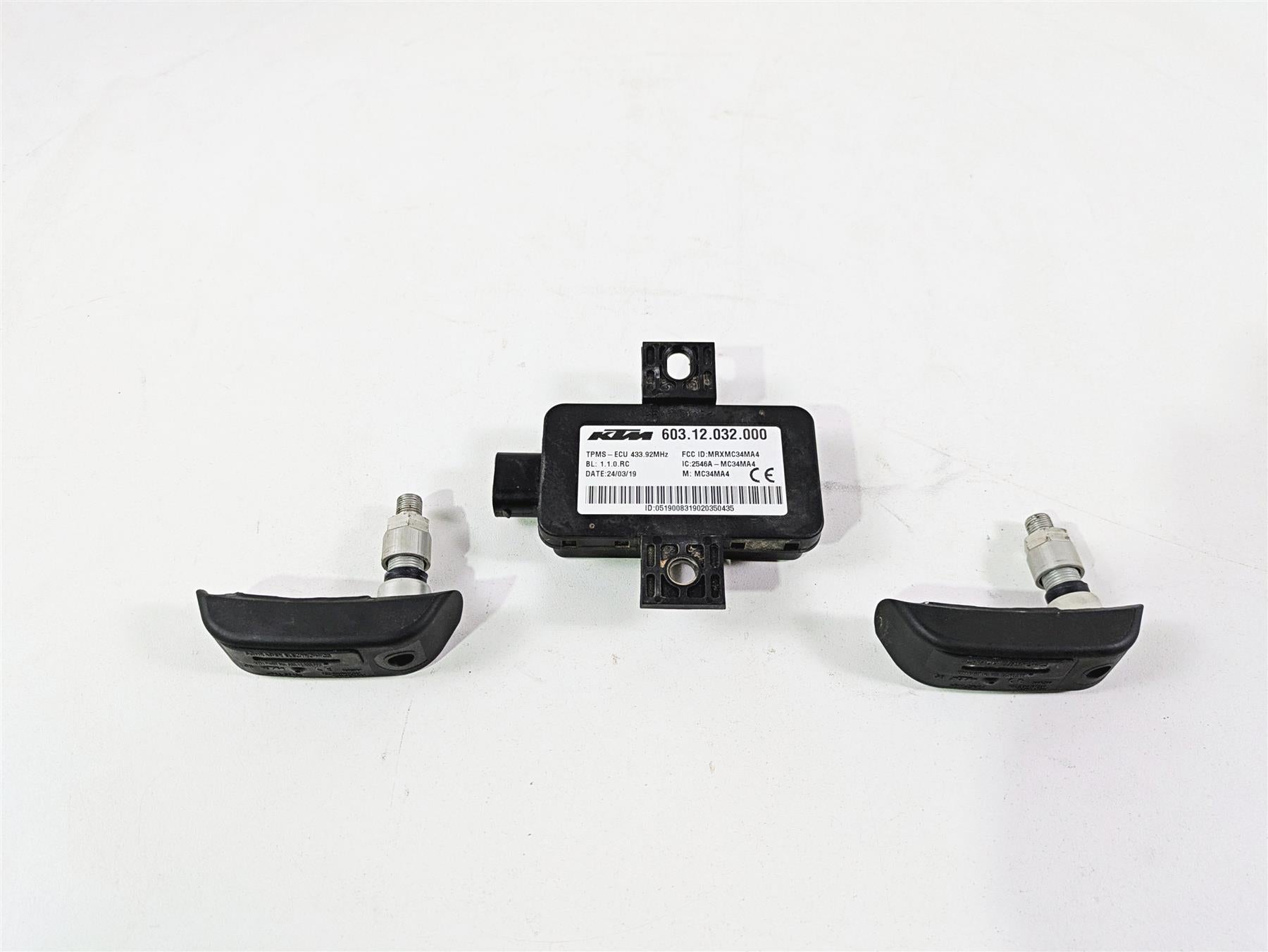 2020 KTM 1290 Super Adventure R Tire Pressure Module & Sensor Set 60312032000 {{ shop.shopifyCountryName }} - Mototech271