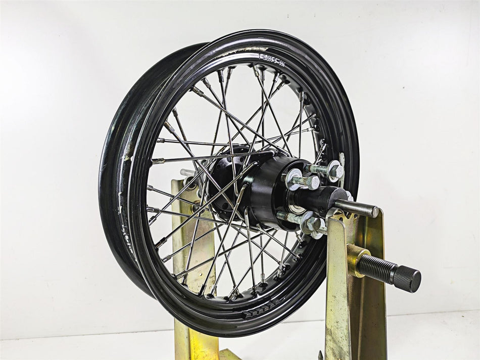 2017 Harley FLS Softail Slim Straight 16x3 Spoke Rear Wheel Rim 55109-12 {{ shop.shopifyCountryName }} - Mototech271