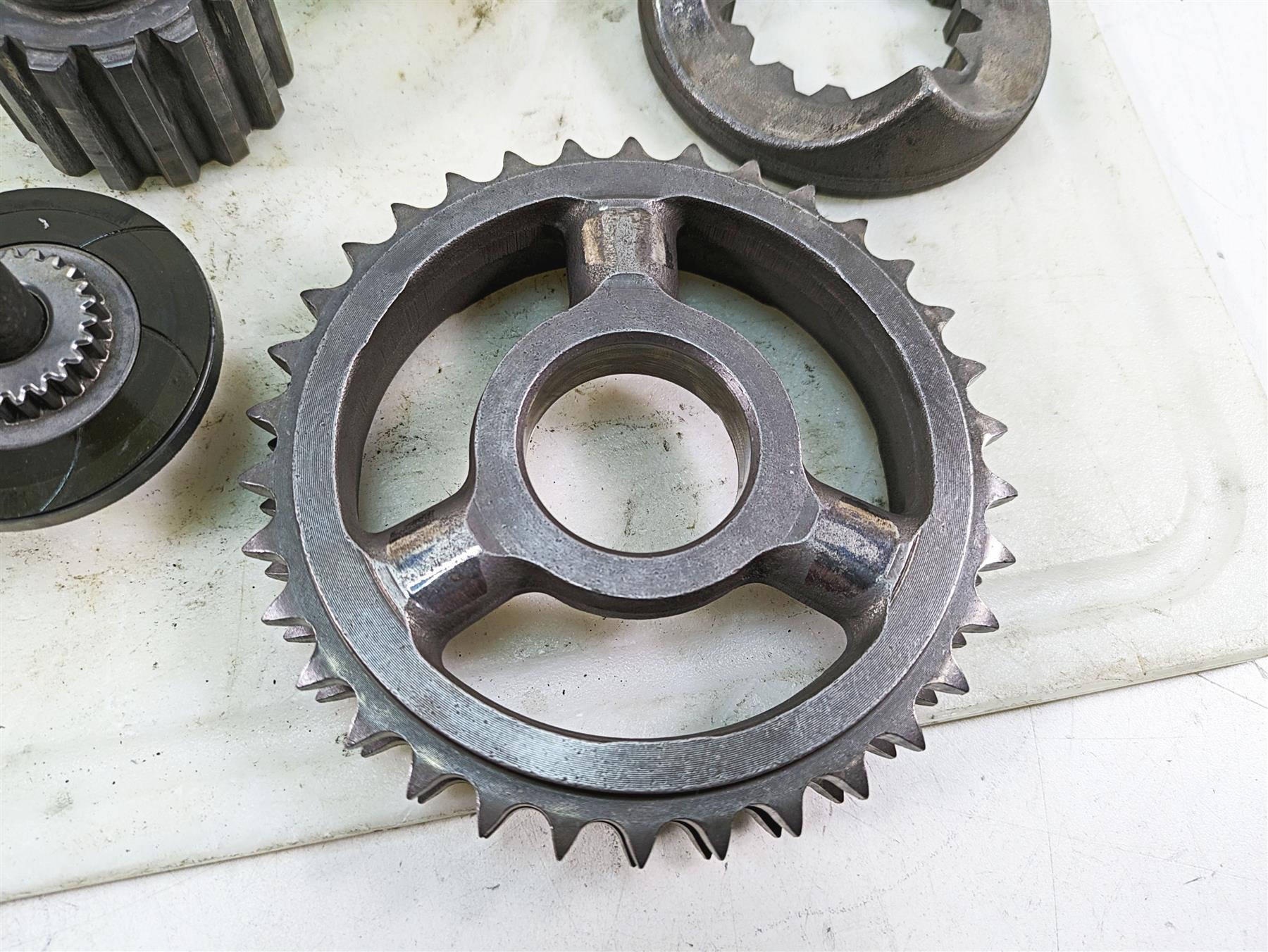 2009 Harley FXCWC Softail Rocker C Primary Drive Clutch Kit - 26k 37813-06A {{ shop.shopifyCountryName }} - Mototech271
