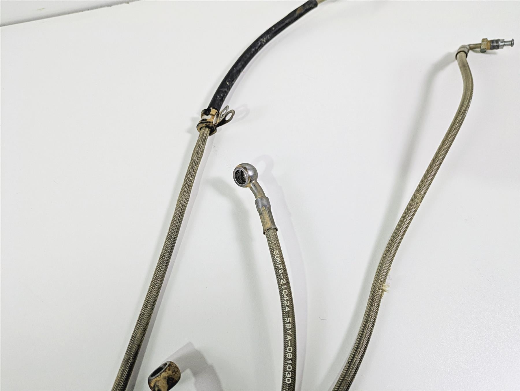 2021 CFMoto Zforce 950 Sport Front Rear Brake Line Hose Set 5BYA-081030 {{ shop.shopifyCountryName }} - Mototech271