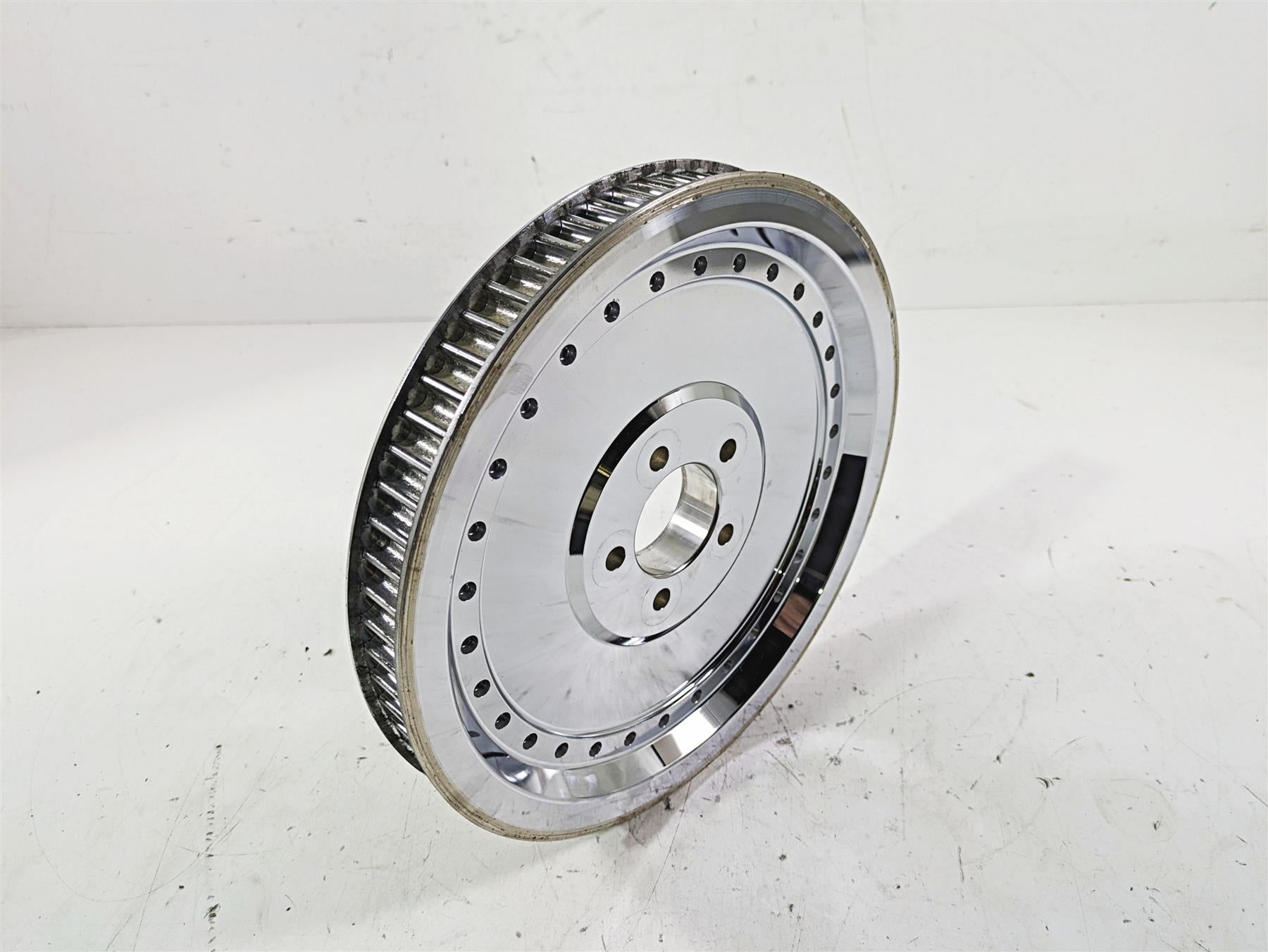 2005 Harley Softail FLSTFSE CVO Fat Boy Rear Chrome Drive Sprocket 70T 46624-03 {{ shop.shopifyCountryName }} - Mototech271