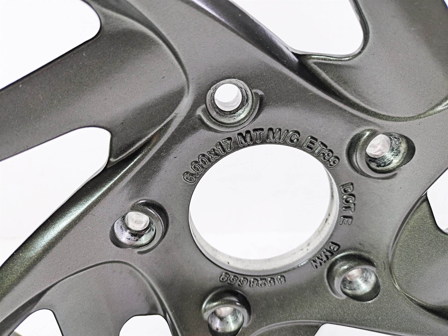 2015 BMW K1600 GT K48 Rear Wheel Rim 17x6 Straight 36318529042 {{ shop.shopifyCountryName }} - Mototech271