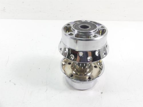 2004 Harley FXDWGI Dyna Wide Glide Rear Chrome Spoke Wheel Hub 40975-05A | Mototech271