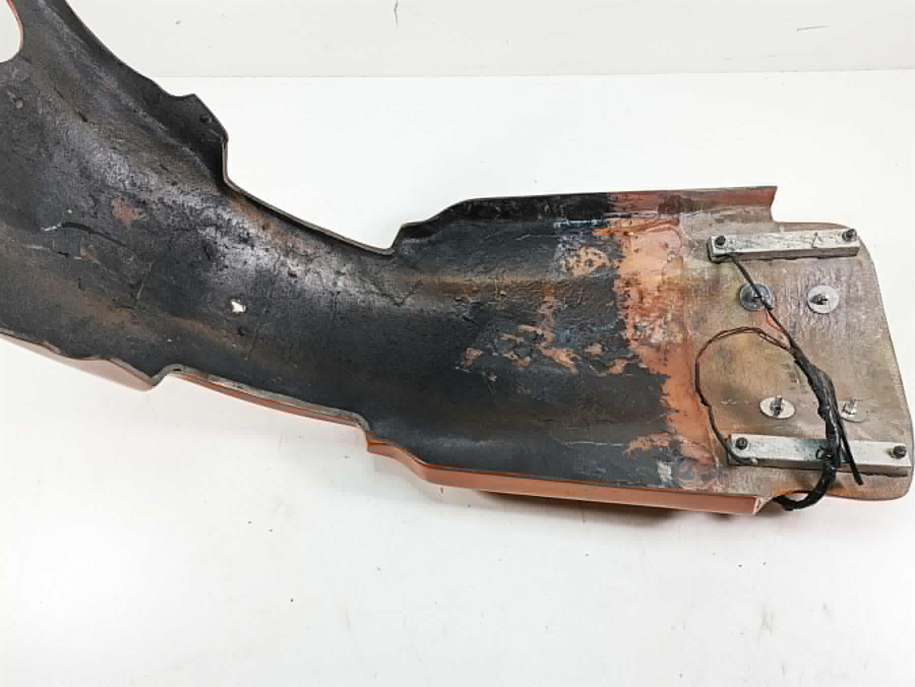 2011 Harley Touring FLTRU Road Glide Custom Fiber Stretched Rear Fender + Light For 2 into 1 Exhaust {{ shop.shopifyCountryName }} - Mototech271