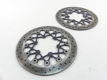 Load image into Gallery viewer, 2016 Suzuki GSX-R750 Nice Front Brake Disc Rotor Set 59210-37H01 | Mototech271
