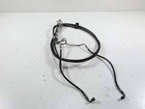 2014 Harley Touring FLHTK Electra Glide Front Abs Brake Line Hose Set 41800544