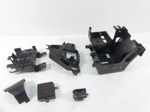 2012 Harley CVO FLHX SE3 Street Glide Battery Tray Electric Holder Set 66281-09 | Mototech271