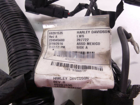 2016 Harley FXDL Dyna Low Rider Non Abs Main Wiring Harness Cable Loom 71072-12 {{ shop.shopifyCountryName }} - Mototech271