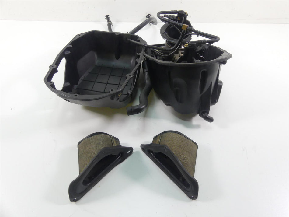 2004 Ducati 999 SBK Air Filter Breather Box Throttle Body Bodies Set 28240541A {{ shop.shopifyCountryName }} - Mototech271