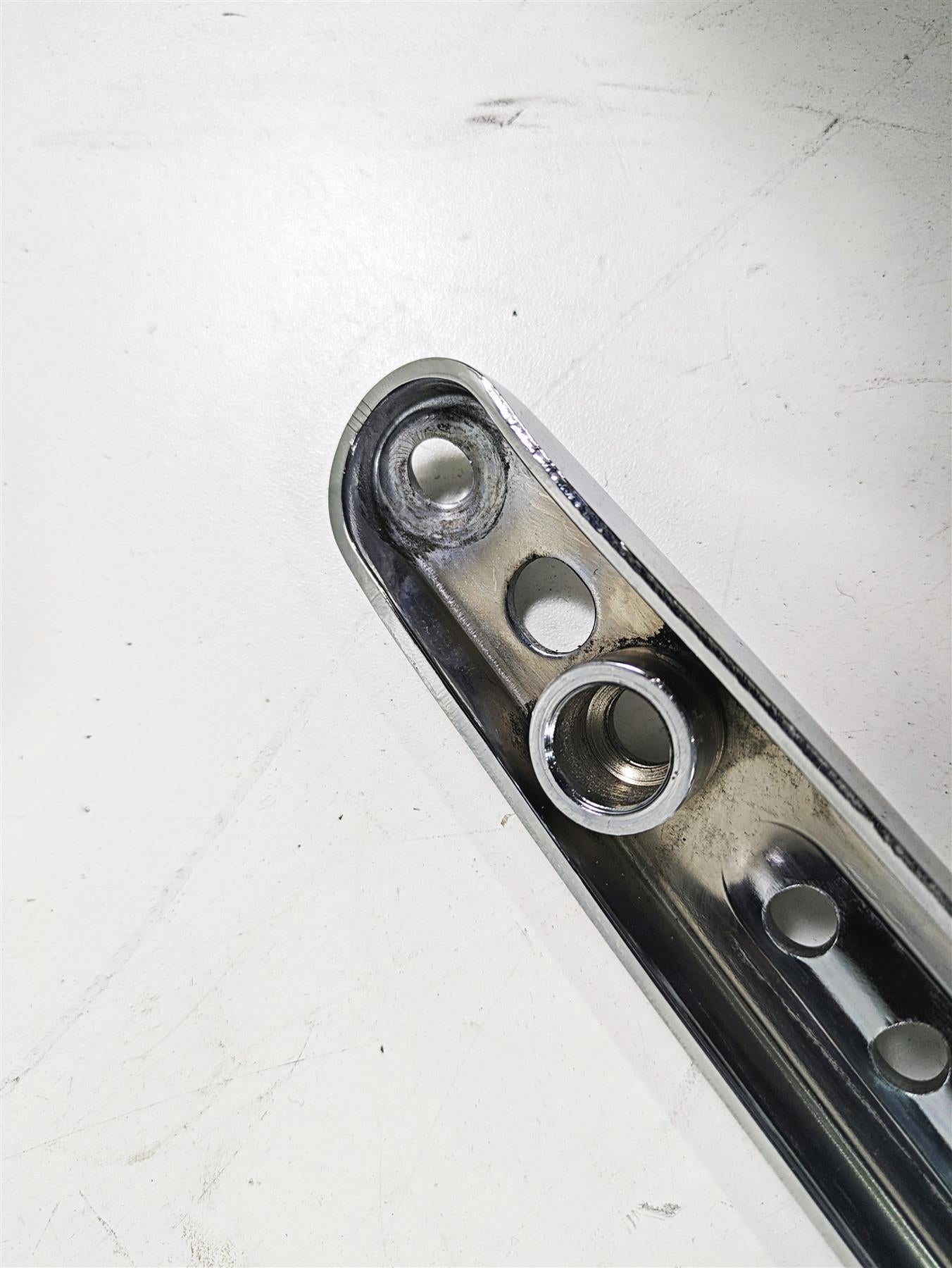 2005 Harley Softail FLSTFSE CVO Fat Boy Rear Right Chrome Brace Strut 60117-05 {{ shop.shopifyCountryName }} - Mototech271