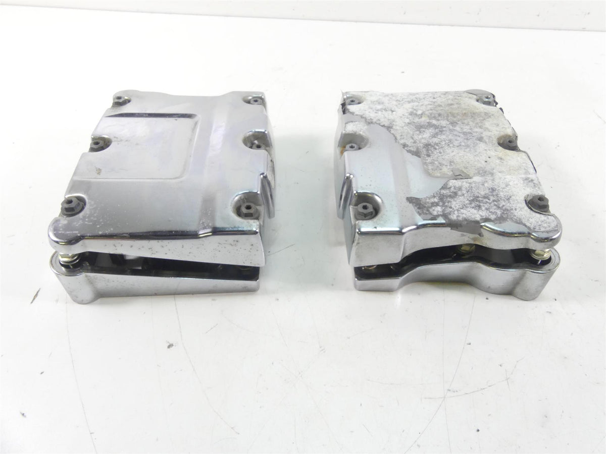 2002 Harley Softail FXSTDI Deuce Chrome Rocker Arm Box Cover Set 17543-99 {{ shop.shopifyCountryName }} - Mototech271