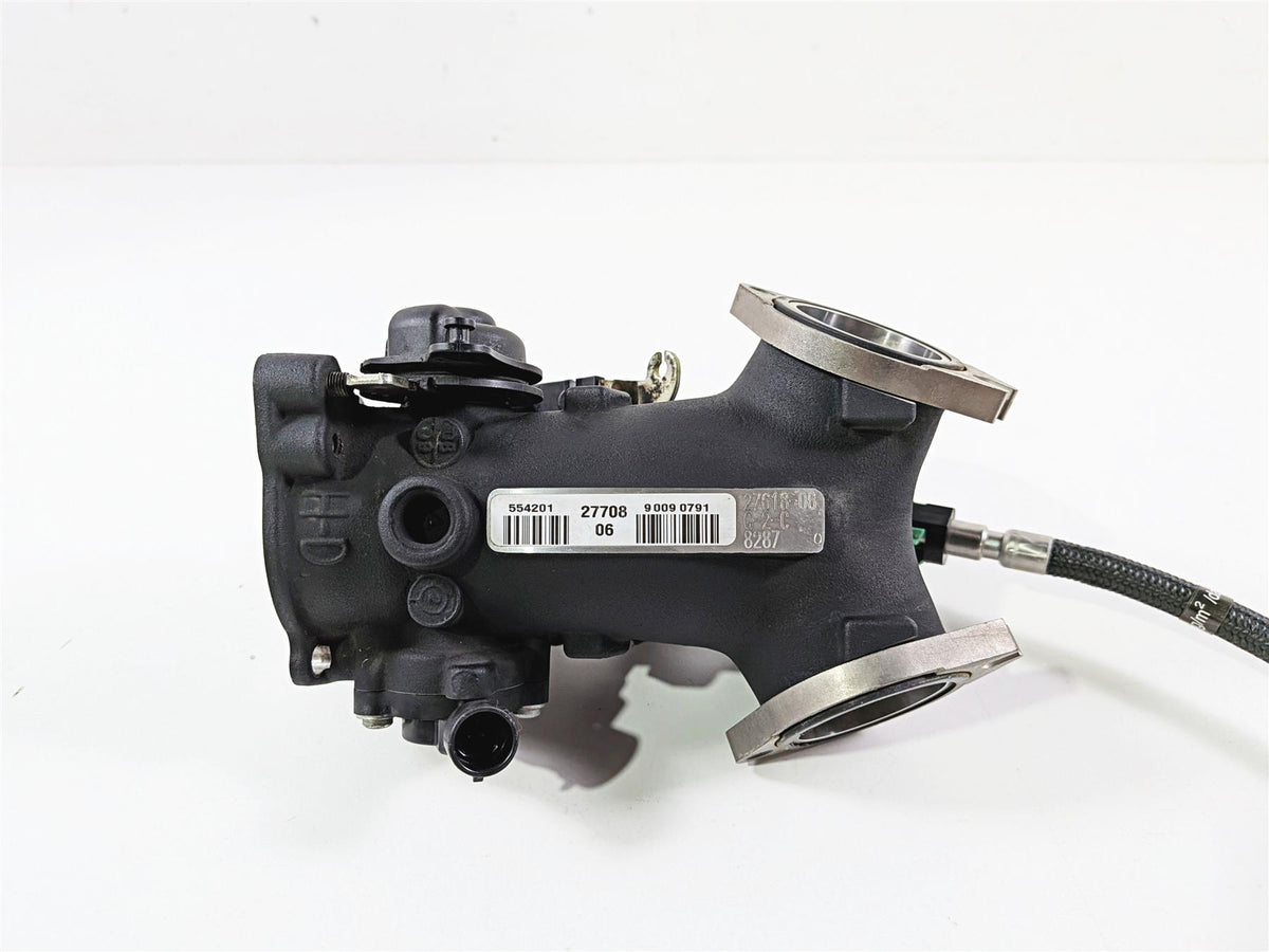 2009 Harley FXCWC Softail Rocker Throttle Body Fuel Injection 27708-06 27618-06 {{ shop.shopifyCountryName }} - Mototech271