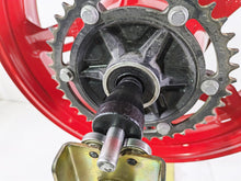 Load image into Gallery viewer, 2023 BMW G310R K03 Straight Red Rear Wheel Rim 17x4 36311542861
