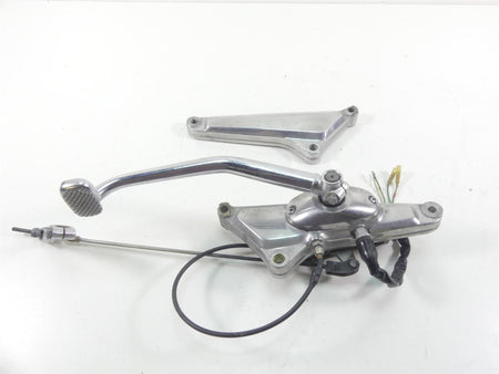 1977 Honda CB750 A Four Hondamatic Right Brake Pedal & Mounts Set 50600-393-771 {{ shop.shopifyCountryName }} - Mototech271