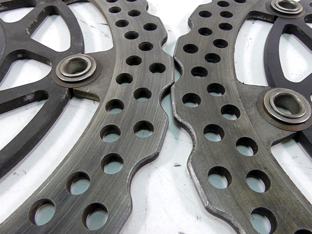2010 Kawasaki ZX1400 ZX14 R Ninja Front Brake Rotor Disc Set 41080-0102-5C {{ shop.shopifyCountryName }} - Mototech271