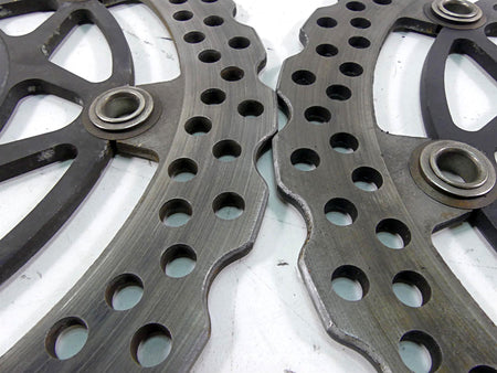 2010 Kawasaki ZX1400 ZX14 R Ninja Front Brake Rotor Disc Set 41080-0102-5C {{ shop.shopifyCountryName }} - Mototech271