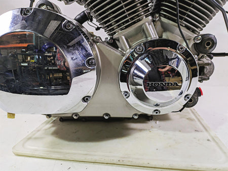 2002 Honda VTX1800 Retro Running Engine Transmission 17k - Video 11100-MCH-000 {{ shop.shopifyCountryName }} - Mototech271