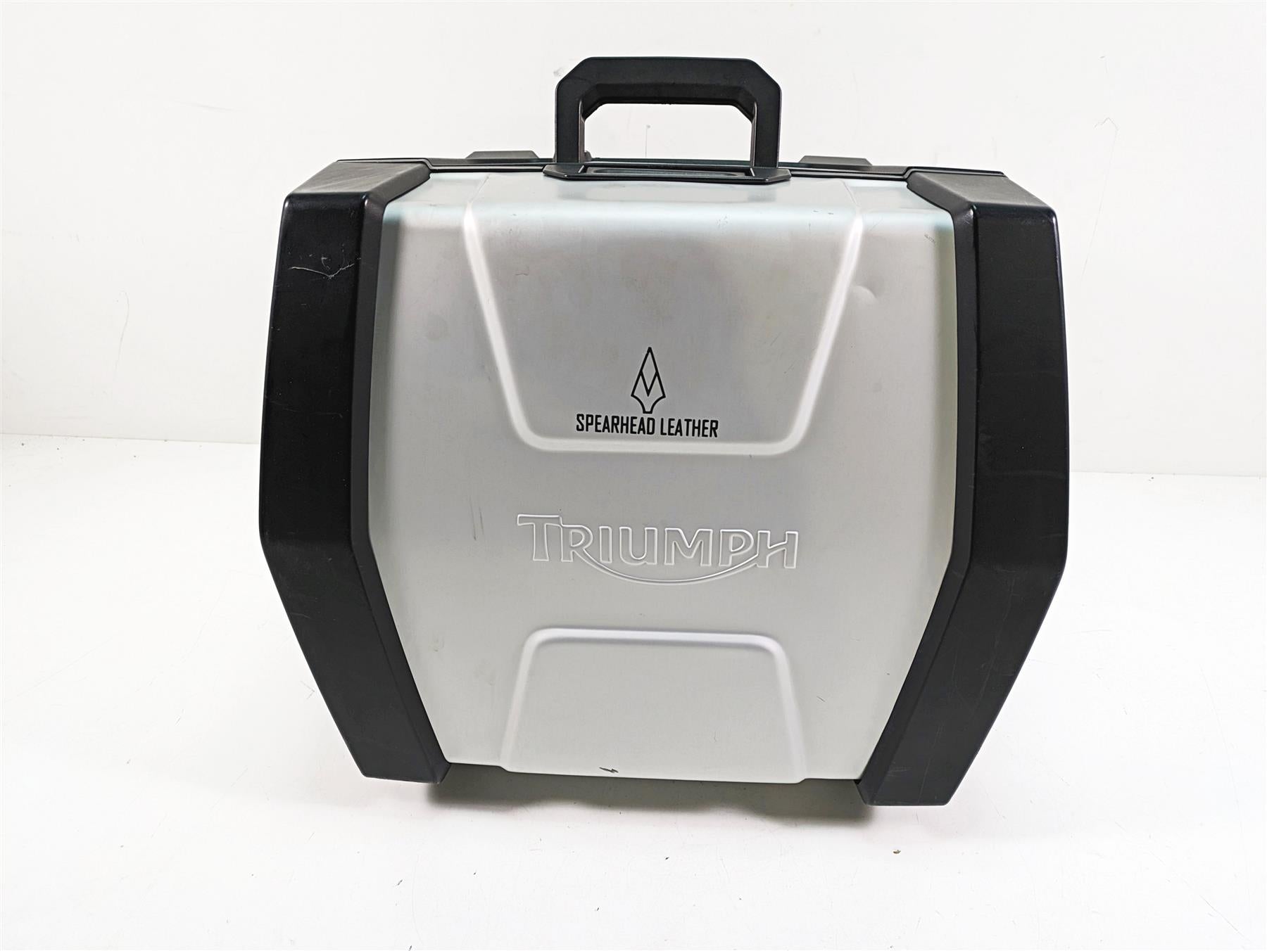 2012 Triumph Tiger 800XC ABS Left Pannier Saddle Bag Saddlebag Case T2353170 {{ shop.shopifyCountryName }} - Mototech271