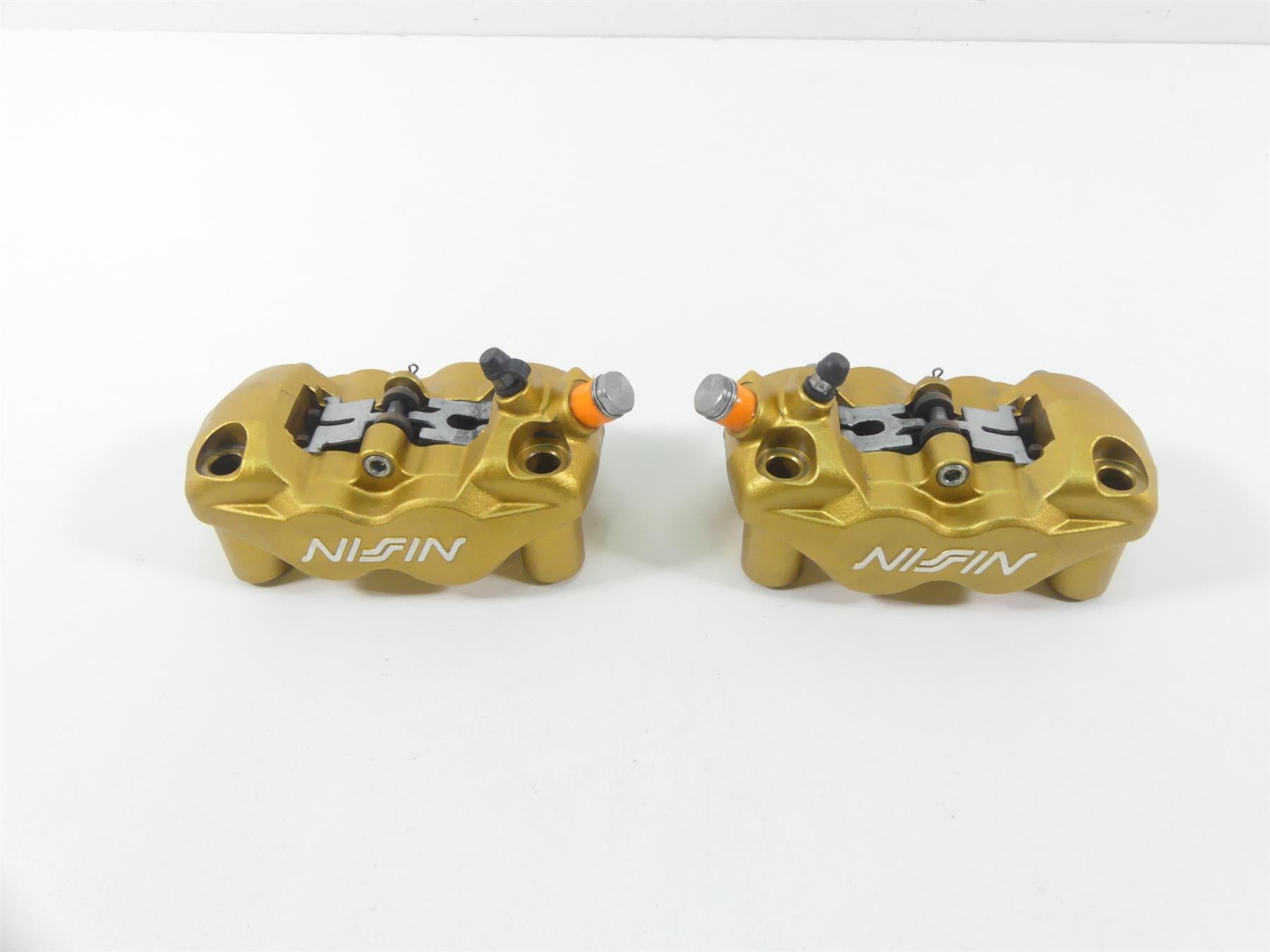 2013 Triumph Street Triple 675R Front Nissin Brake Calipers T2020831 T2020832