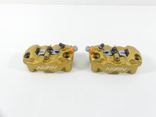 Load image into Gallery viewer, 2013 Triumph Street Triple 675R Front Nissin Brake Calipers T2020831 T2020832

