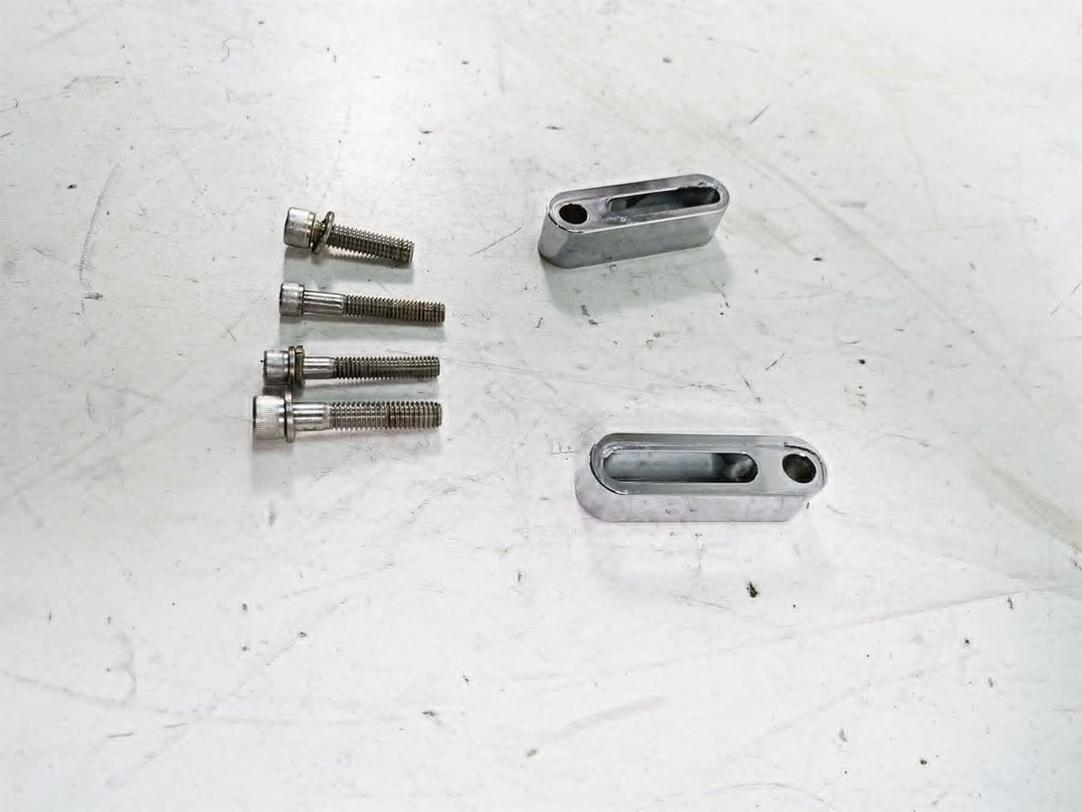 2010 Harley Touring FLHTCU Electra Glide Rear Floor Board Relocation Set {{ shop.shopifyCountryName }} - Mototech271