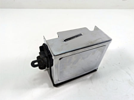 2000 Harley Dyna FXDL Low Rider Battery Box Tray & Chrome Cover 66375-97 {{ shop.shopifyCountryName }} - Mototech271